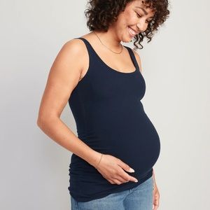 3 Pairs of Old Navy Rib-Knit Maternity Tanks
